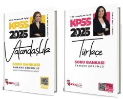 Hoca Kafası 2025 KPSS Türkçe+Vatandaşlık Soru Bankası 2 li Set