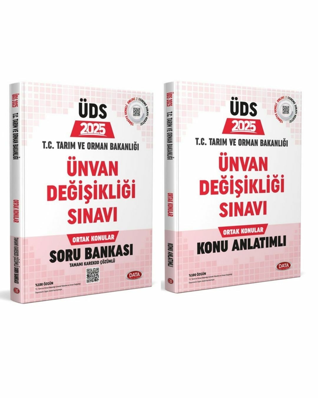 Data 2025 T.C. Tarım ve Orman Bakanlığı ÜDS Ortak Konular Soru ve Konu Data Yayınları