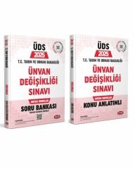 Data 2025 T.C. Tarım ve Orman Bakanlığı ÜDS Ortak Konular Soru ve Konu Data Yayınları