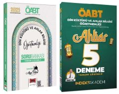 Yargı + İndeks 2025 ÖABT Din Kültürü ve Ahlak Bilgisi Soru Bankası + 5 Deneme 2 li Set - Asya Tekin Yargı + İndeks