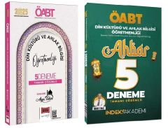 Yargı + İndeks 2025 ÖABT Din Kültürü ve Ahlak Bilgisi Öğretmenliği 5+5 Deneme 2 li Set - Asya Tekin Yargı + İndeks