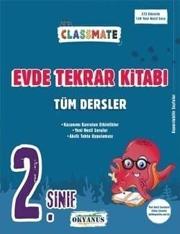 Okyanus 2. Sınıf Tüm Dersler Classmate Evde Tekrar Kitabı Okyanus Yayınları