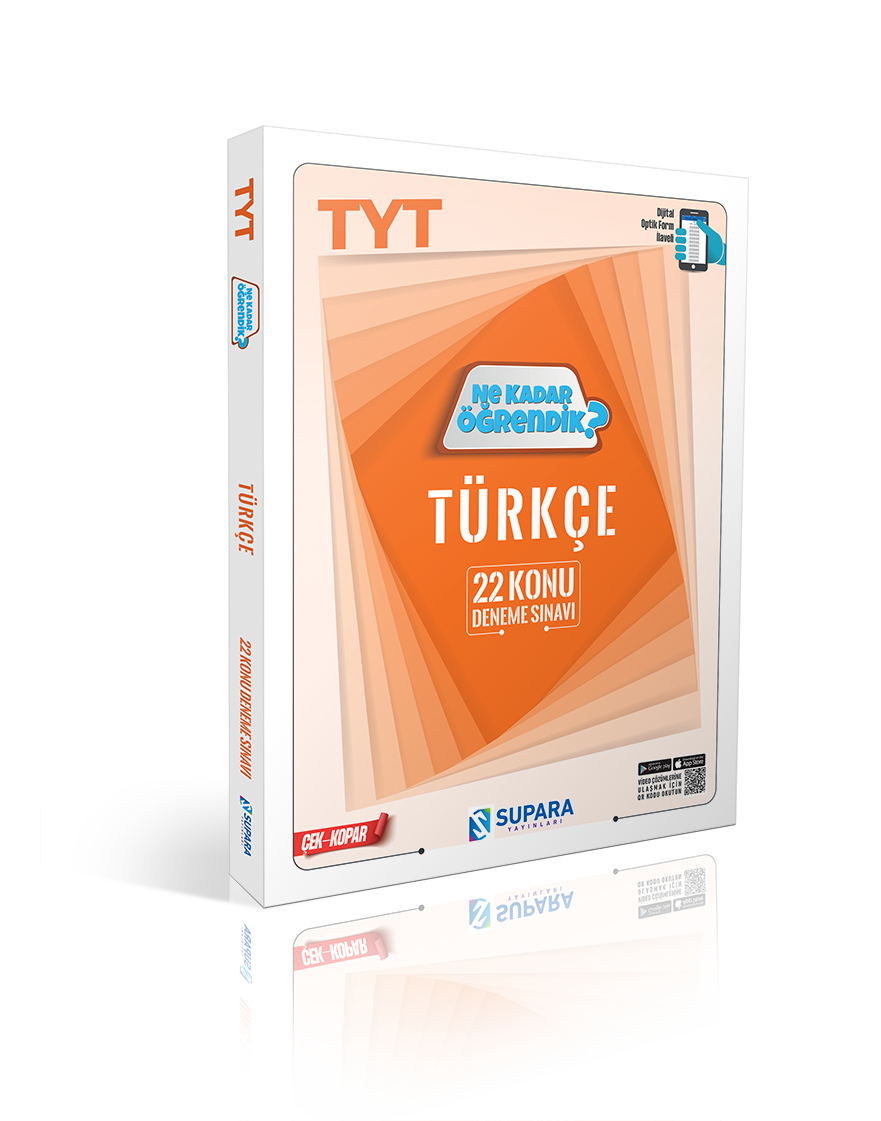 Supara TYT Türkçe Konu Denemeleri Ne Kadar Öğrendik Supara Yayınları