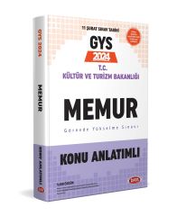 Data 2024 GYS Kültür ve Turizm Bakanlığı Memur Konu Anlatımlı Hazırlık Kitabı Görevde Yükselme Data