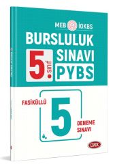 Data Yayınları 5. Sınıf Bursluluk Sınavı 5 Deneme Sınavı PYBS - İOKBS