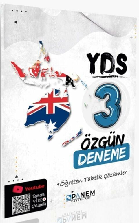 Panem Yayınları YDS Video Çözümlü Özgün 3 Deneme