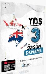 Panem Yayınları YDS Video Çözümlü Özgün 3 Deneme