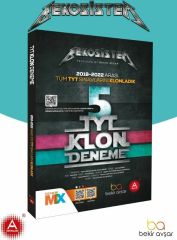 A Yayınları YKS TYT Tüm Dersler Bekosistem Klon 5 Deneme Video Çözümlü A Yayınları