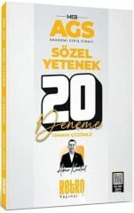 Retro Yayıncılık 2025 MEB AGS Sözel Yetenek 20 Deneme