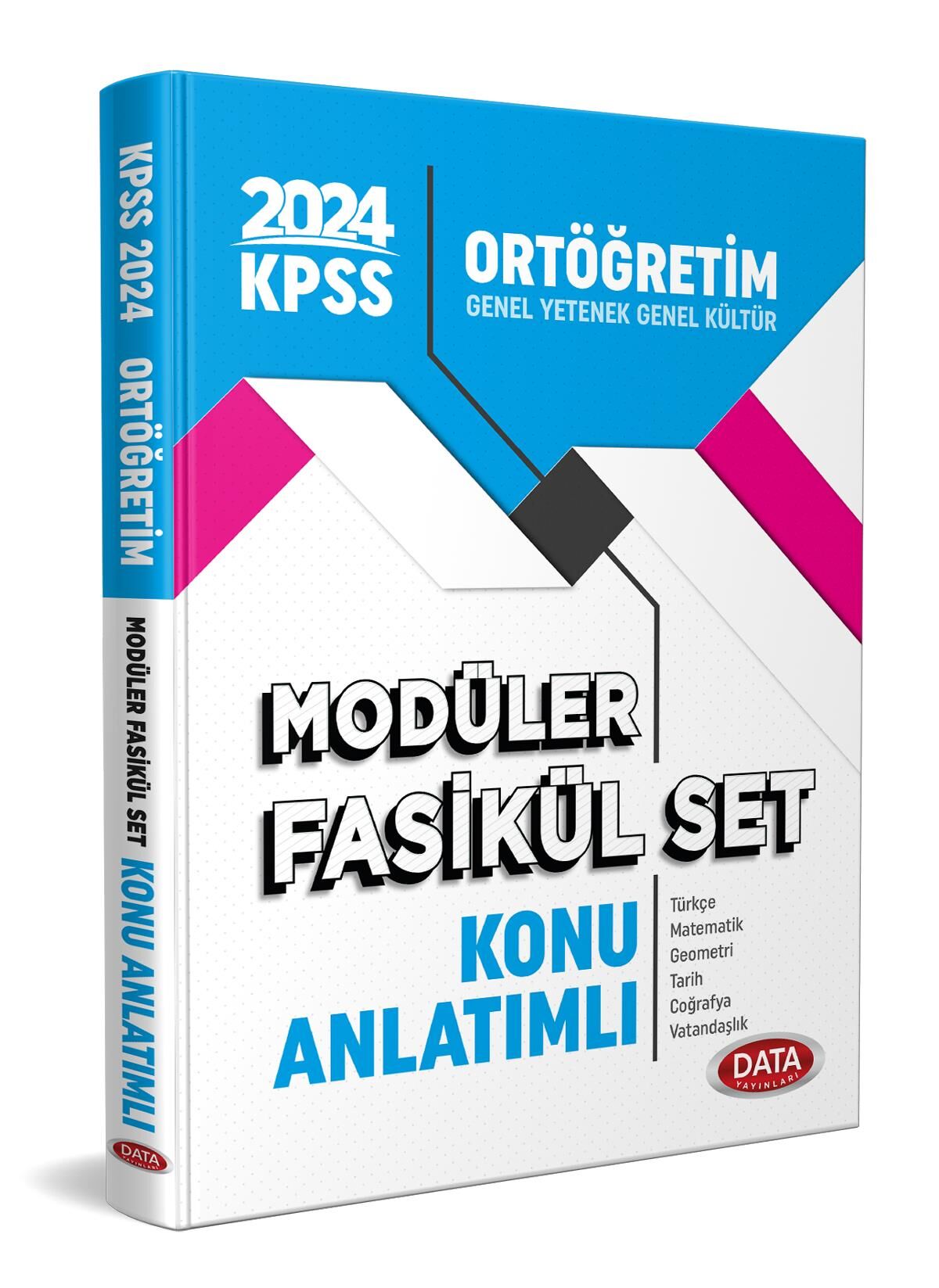 Data 2024 KPSS Lise Ortaöğretim Konu Anlatımlı Modüler Fasikül Set Data Yayınları