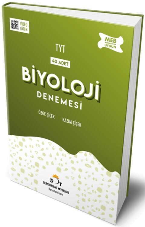 Ders Ortamı YKS TYT Biyoloji 40 Deneme Ders Ortamı Yayınları