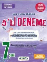 Okyanus 7. Sınıf 5 li Deneme Okyanus Yayınları