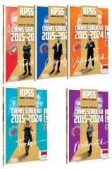 Yargı 2025 KPSS Genel Yetenek Genel Kültür Çıkmış Sorular 5 li Set Yargı Yayınları