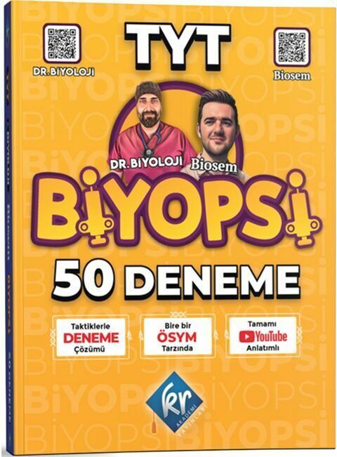 KR Akademi TYT Biyopsi 50 Biyoloji Denemesi