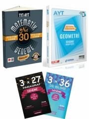 Supara + Bıyıklı 2025 Geometri Konu Deneme + Matematik TYT İlk 12 AYT İlk 10 Soru + Anla Kazan
