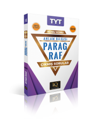 IQ Yayınları TYT Konu Konu Anlam Bilgisi Paragraf Çıkmış Sorular 2015-2024