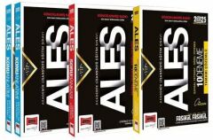 Yargı 2025 ALES VIP Konu + Soru Bankası + 10 Deneme 3 lü Set Yargı Yayınları
