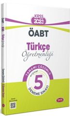 Data 2023 ÖABT Türkçe Öğretmenliği 5 Deneme Çözümlü Data Yayınları