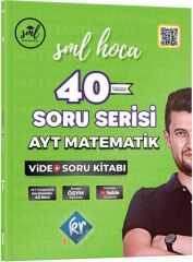KR Akademi SML Hoca AYT Matematik 40 Soru Serisi Video Soru Kitabı