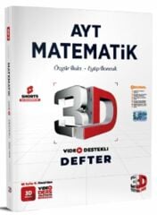 3D AYT Matematik Video Destekli Defter 3D Yayınları