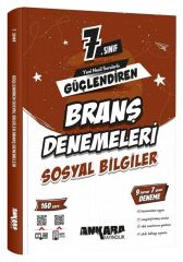 Ankara Yayıncılık 7. Sınıf Sosyal Bilgiler Güçlendiren Branş Denemeleri Ankara Yayıncılık