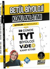 KR Akademi TYT Betül Biyoloji Konu Anlatımı 28 Günde Video Kamp Kitabı