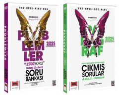 Yargı 2025 KPSS ALES DGS Problemler Soru Bankası + Paragraf Çıkmış Sorular 2 li set Yargı Yayınları