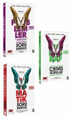 Yargı 2025 KPSS ALES DGS Matematik+Paragraf Soru Bankası + Çıkmış Sorular 3 lü set Yargı Yayınları