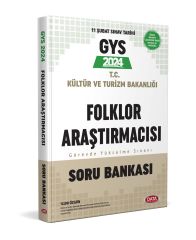 Data 2024 GYS Kültür ve Turizm Bakanlığı Folklor Araştırmacısı Soru Bankası Görevde Yükselme Data