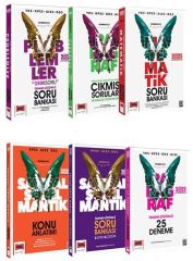 Yargı 2025 KPSS ALES DGS Matematik+Paragraf+Mantık Konu + Soru Bankası + Deneme 6 lı set Yargı Yayınları