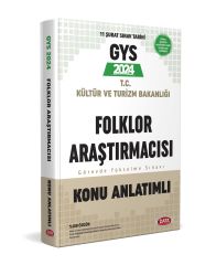 Data 2024 GYS Kültür ve Turizm Bakanlığı Folklor Araştırmacısı Konu Anlatımlı Görevde Yükselme Data