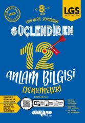 Ankara Yayıncılık 8. Sınıf Güçlendiren 12 Anlam Bilgisi Denemeleri