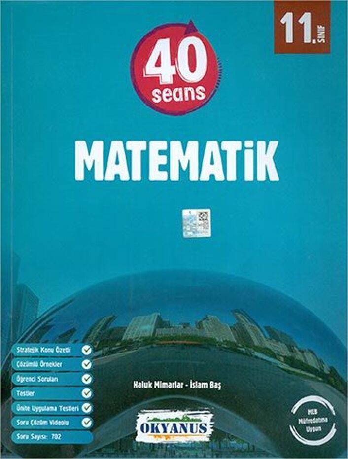 Okyanus 11. Sınıf Matematik 40 Seans Konu Anlatımı Okyanus Yayınları