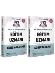 Data 2024 GYS Kültür ve Turizm Bakanlığı Eğitim Uzmanı Konu + Soru Bankası 2 li Set Data Yayınları