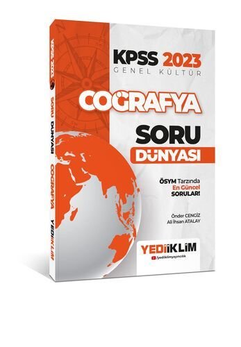 Yediiklim Yayınları 2023 KPSS Genel Kültür Coğrafya Soru Dünyası