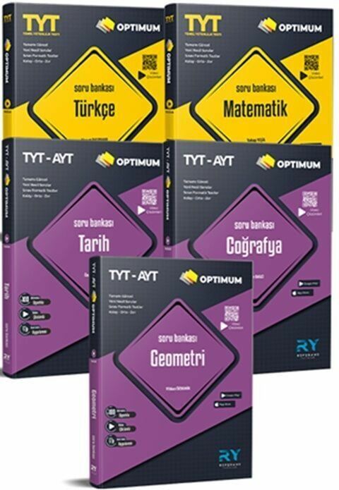 Referans TYT Eşit Ağırlık ve Sözel Türkçe Matematik Tarih Coğrafya Geometri Soru Bankası Seti