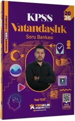 Yediiklim 2026 KPSS Vatandaşlık Atölye Soru Bankası Çözümlü - Yasin Yıldız Yediiklim Yayınları