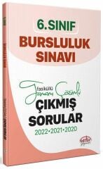 Editör 6. Sınıf Bursluluk Sınavı 3 Yıl Çıkmış Sorular Çözümlü