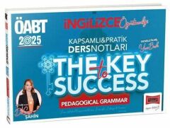 Yargı 2025 ÖABT İngilizce Öğretmenliği The Key To Success Pedagogical Grammar and Language Proficiency Ders Notları - Sevgi Şahin Yargı Yayınları