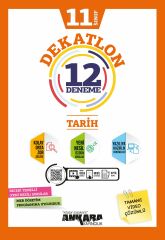 Ankara Yayıncılık 11. Sınıf Tarih Dekatlon 12 Deneme