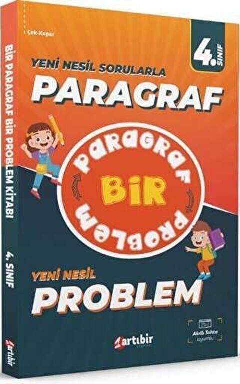 Artıbir Yayınları 4. Sınıf Paragraf Problem Yeni Nesil Sorular