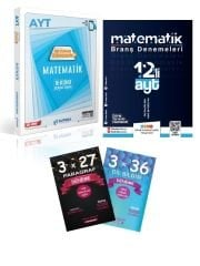 Supara + Etkili 2025 AYT 16 Konu Deneme + AYT 12li Deneme + Anla Kazan Deneme Seti 4 lü Set
