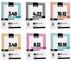 Marka Yayınları TYT Türkçe – Matematik Barnş Deneme Sınavı Seti 6 Kitap