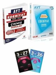 Supara + Dizgi 2025 AYT Edebiyat Çıkmış Sorular + 20 Konu Deneme + Anla Kazan Deneme 4 lü Set