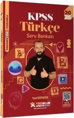 Yediiklim 2026 KPSS Türkçe Atölye Soru Bankası Çözümlü - Yusuf Bayraktar Yediiklim Yayınları