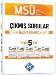 KR Akademi MSÜ Çıkmış Sorular Son 5 Yıl Tıpkı Basım Fasikülleri