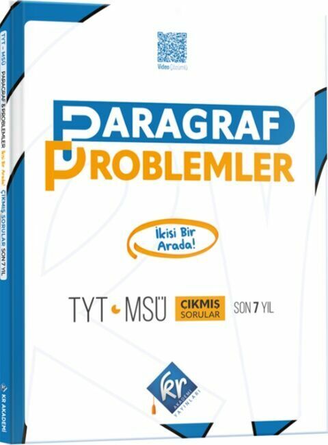 KR Akademi TYT MSÜ Paragraf Problemler Son 7 Yıl Çıkmış Sorular