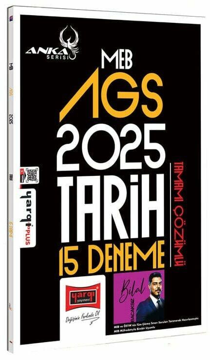 Yargı 2025 MEB-AGS Tarih 15 Deneme Çözümlü Anka Serisi - Bilal Bacaksız Yargı Yayınları
