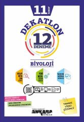 Ankara Yayıncılık 11. Sınıf Biyoloji Dekatlon 12 Deneme