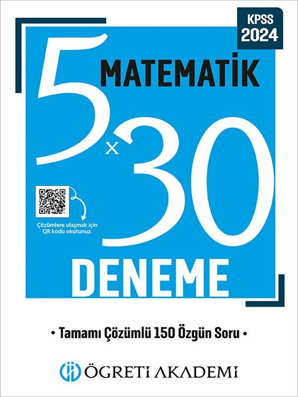 ÖĞRETİ AKADEMİ 30X5 MATEMATİK DENEME